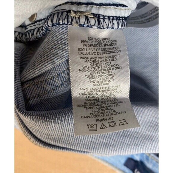 NWT MSRP $79 Calvin Klein Vintage Stright Light Blue Jeans Choose Size 12 - Picture 2 of 12